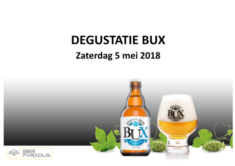 Bux Beer - Degustatie Bierparadijs