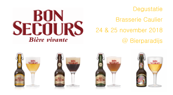 Degustatie Bon Secours - Bierparadijs