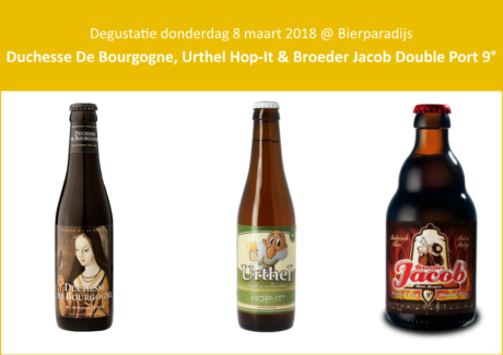 Bierparadijs Duchesse De Bourgogne, Urthel Hop-It & Broeder Jacob