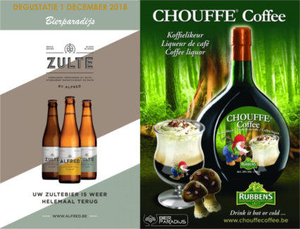 Zulte & Alfred & Chouffe Coffee - Degustatie Bierparadijs