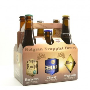 Belgian Trappist Beers Gift Pack 6 Bottles