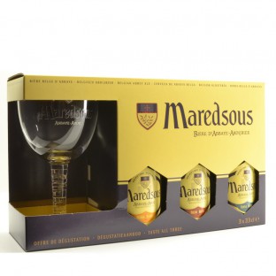 Maredsous Giftpack Glas